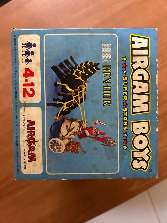 Ben-Hur Airgam Boys Cuádriga 611. Caja Vacia.