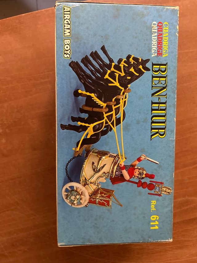 Ben-Hur Airgam Boys Cuádriga 611. Caja Vacia.