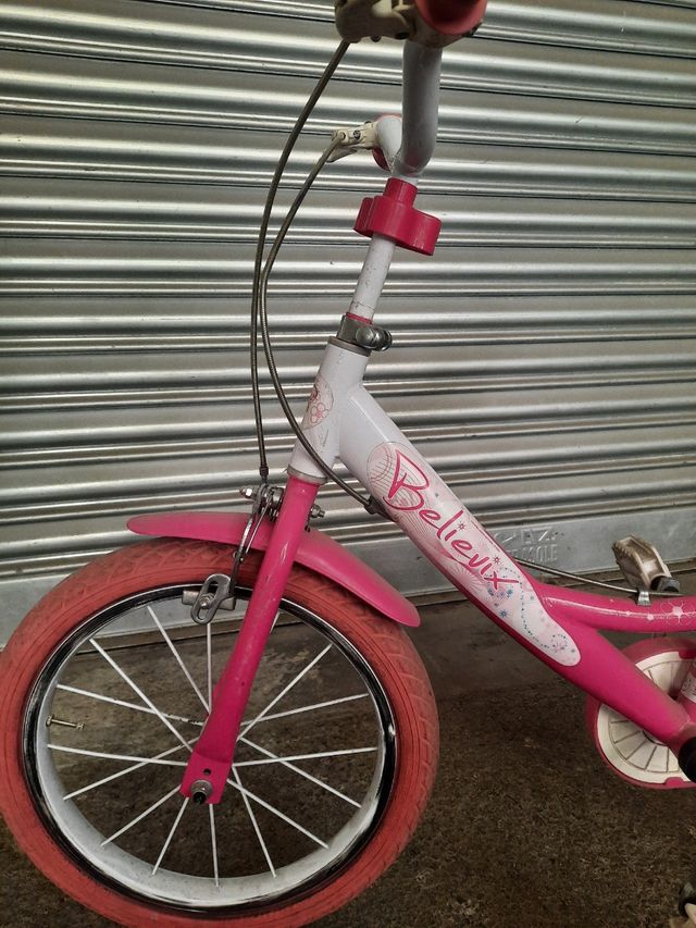 Bicicletta bimba Winx 16" con rotelle