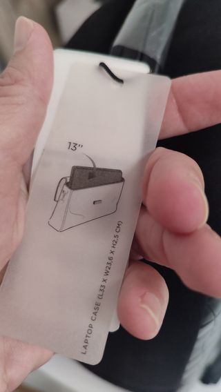 Mochila Parfois negra - bandolera