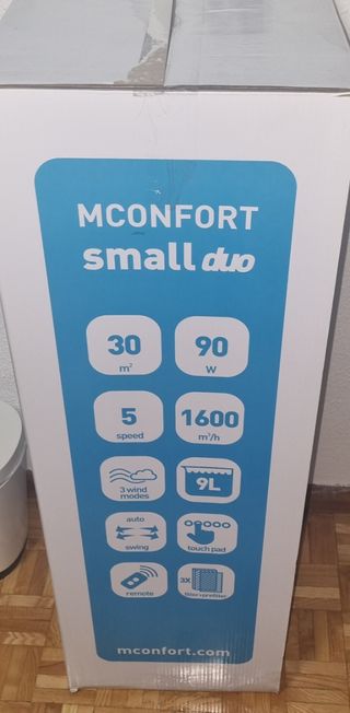 Climatizador evaporativo MCONFOR blanco