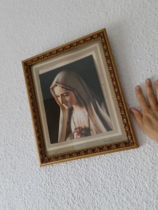 Cuadro Virgen Corazón