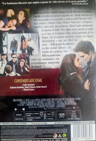 Crepúsculo DVD - Saga Romántica