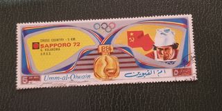 Sello JJOO Sapporo 72 - URSS