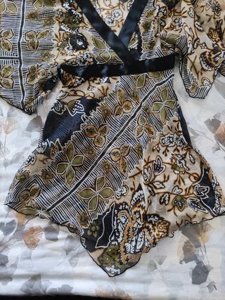 Camisa tipo kimono