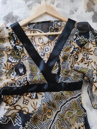 Camisa tipo kimono