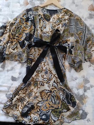 Camisa tipo kimono