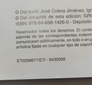 Libro texto 2° ESO Matemáticas ANAYA
Unidad 1 a 5