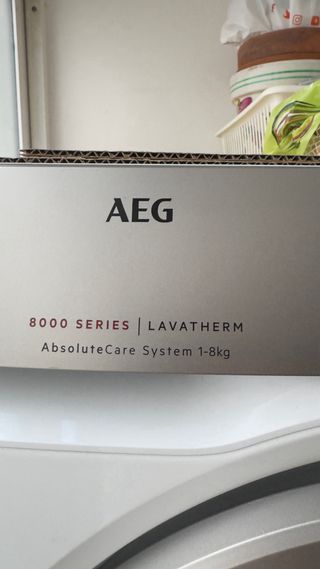Marco puerta secadora AEG