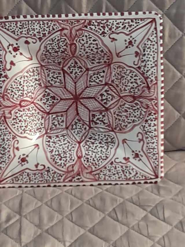 Piatto decorativo marocchino