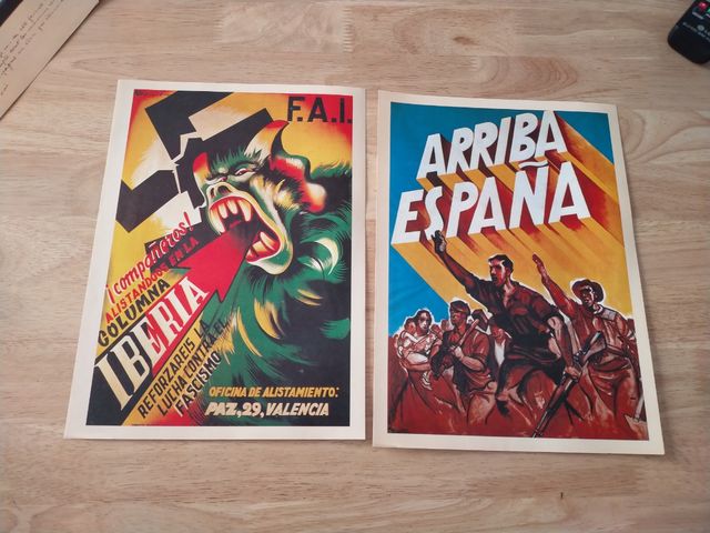 Carteles Guerra Civil Española