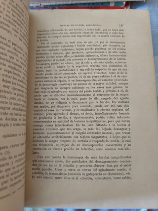 Libro antiguo medicina