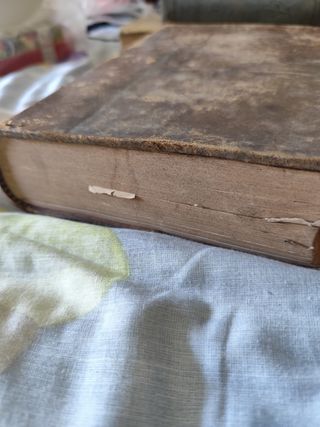 Libro antiguo medicina