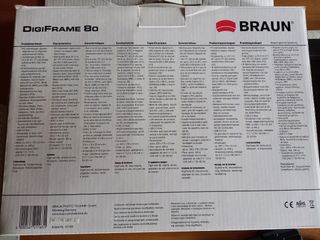 Marco digital Braun DigiFrame 80.