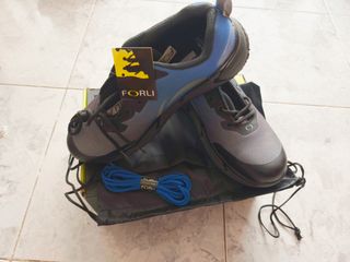 Zapatos FORLI seguridad - azules y grises