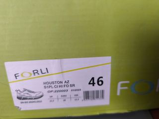 Zapatos FORLI seguridad - azules y grises