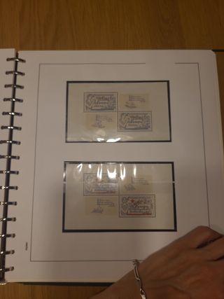 Colección de sellos Europa 1974-1978