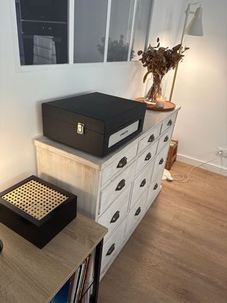 Cómoda KENAY HOME blanca de madera