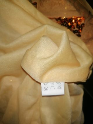 Vestido  Dorado Fiesta de Lentejuelas