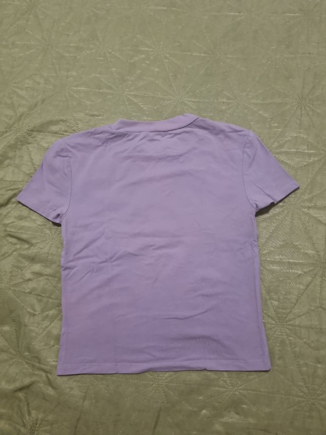 Camiseta top lila