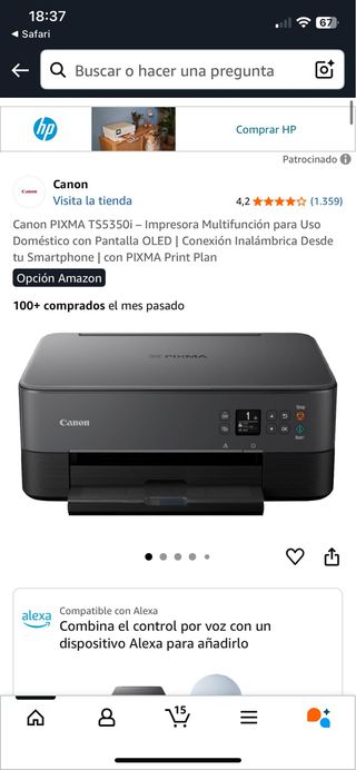 Impresora Canon NUEVA