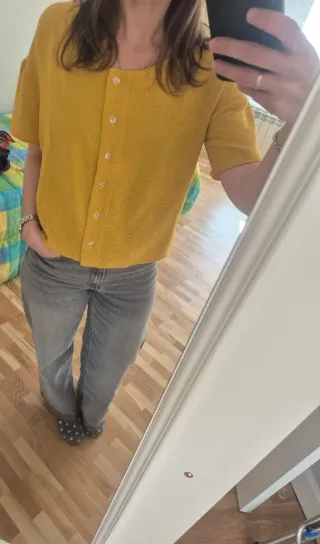 Blusa Mostaza Malahierba - Talla única