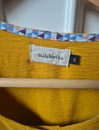 Blusa Mostaza Malahierba - Talla única