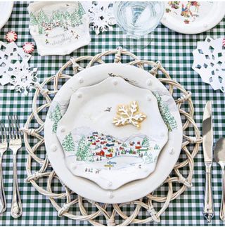 Piatti di Natale Juliska: 4 piatti