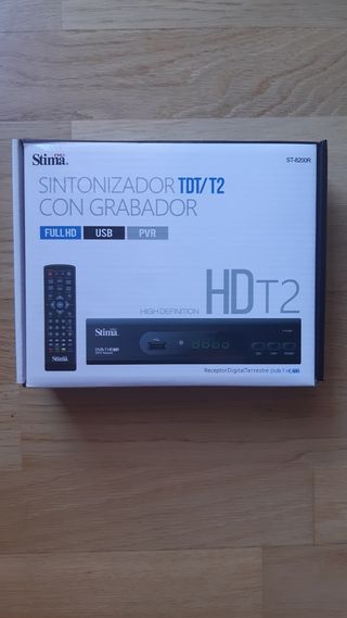 Sintonizador TDT/T2 Stima ST-8200R HD