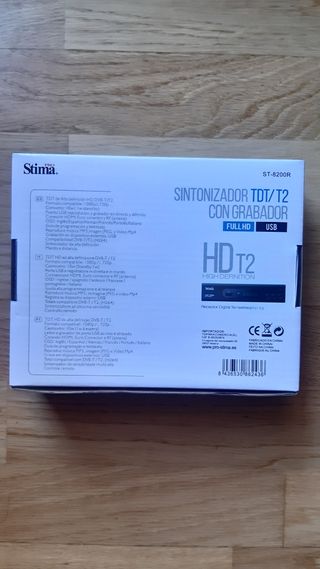 Sintonizador TDT/T2 Stima ST-8200R HD