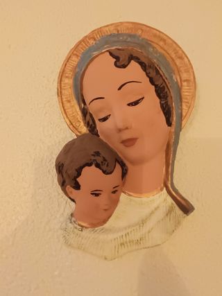 Figura Virgen con Niño