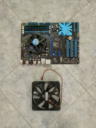 Scheda madre ASUS P7P55 LX  processore Intel i5