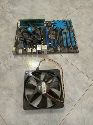 Scheda madre ASUS P7P55 LX  processore Intel i5