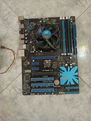 Scheda madre ASUS P7P55 LX  processore Intel i5