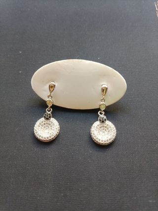 Pendientes Plateados