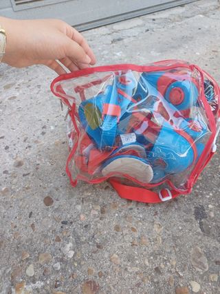 Patines Spiderman + protecciones