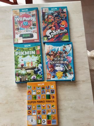 5 Giochi Nintendo Wii U usati