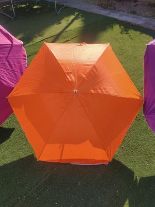 Sombrilla playa 150cm - Naranja