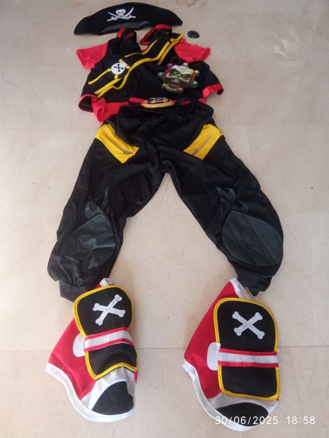 Disfraz pirata niño