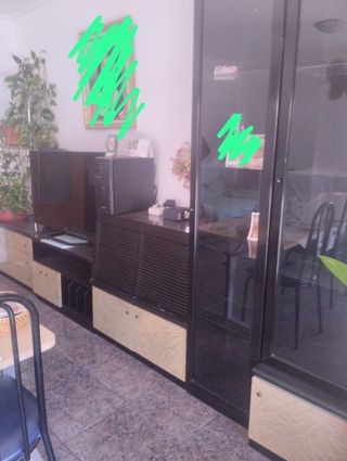 Mueble comedor de madera