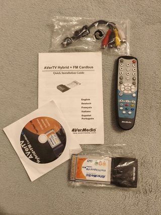 Scheda Cardbus FM AVerTV Hybrid+: Sintonizzatore TV