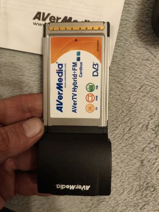 Scheda Cardbus FM AVerTV Hybrid+: Sintonizzatore TV