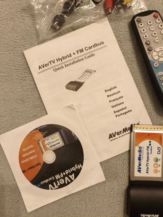 Scheda Cardbus FM AVerTV Hybrid+: Sintonizzatore TV