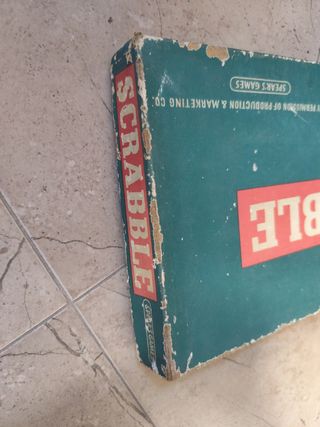 Scrabble Vintage Años 50