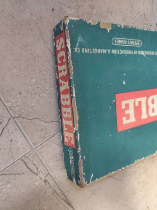 Scrabble Vintage Años 50