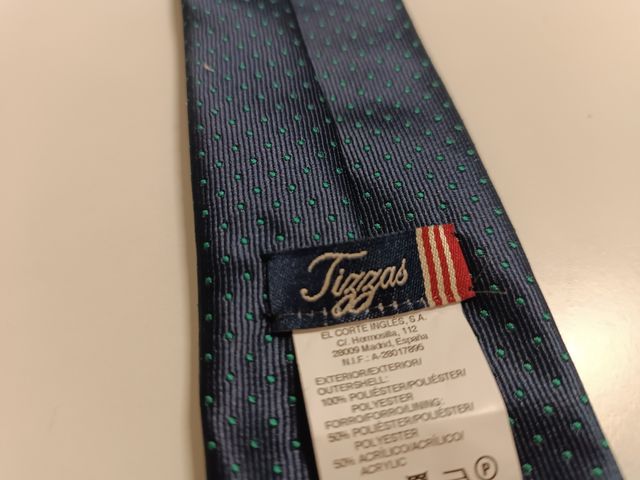 Corbata niño Tizzas - Azul Oscuro