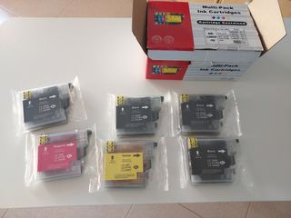 Cartuchos tinta Brother LC985 varios