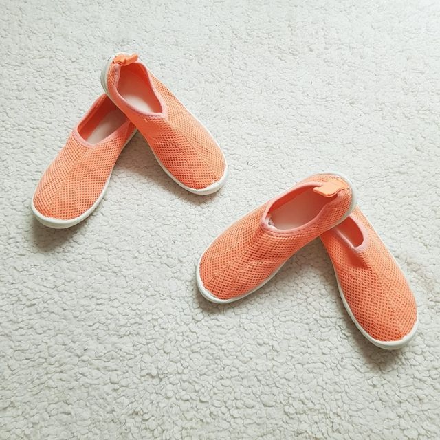 Escarpines niñ@ cangrejera naranja gemelas Tribord