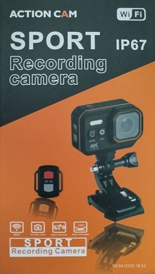 Action Cam Sport IP67 - Cámara Deportiva
