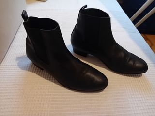 Botines negros flamenco